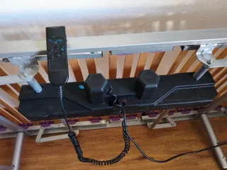 Cama articulada somier madera y metal(sin colchón)