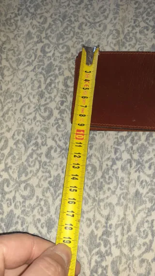 billetera vintage de piel genuina  marca Armasil