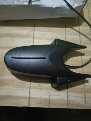 Cámara trasera negra