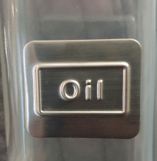 Oliera Design Vetro Acciaio