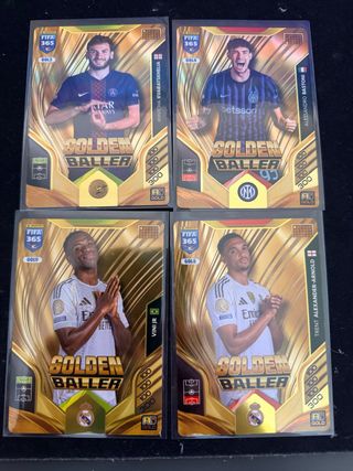 4 Cromos FIFA 365 Golden Baller