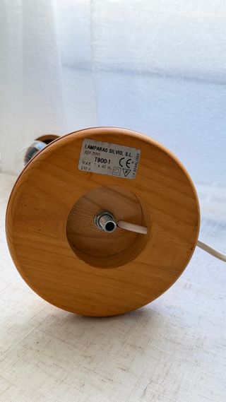 Lámpara nórdica vintage años 70