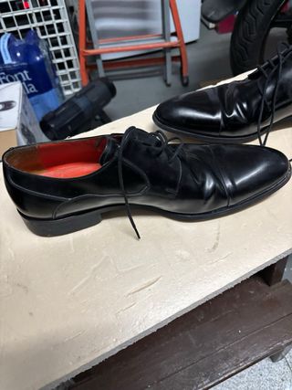 Zapatos de vestir negros hombre