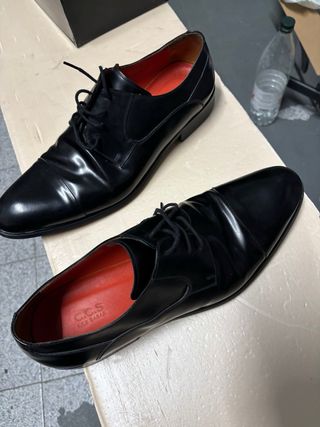 Zapatos de vestir negros hombre