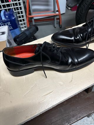 Zapatos de vestir negros hombre