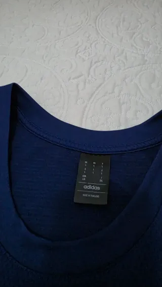 Camiseta Adidas Baloncesto Talla M Azul
