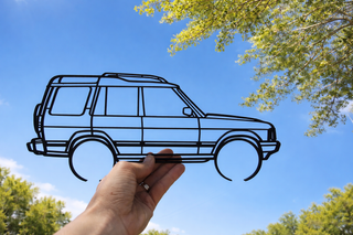 Maqueta Land Rover Discovery 1995 - 40cm Pared