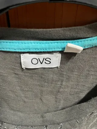 T-shirt OVS Grigio Antracite per Bambino (8-9 Anni