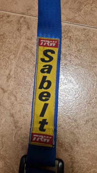 Arneses Sabelt TRW Competición Azul