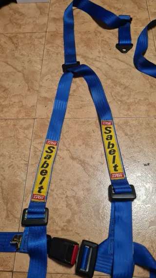 Arneses Sabelt TRW Competición Azul