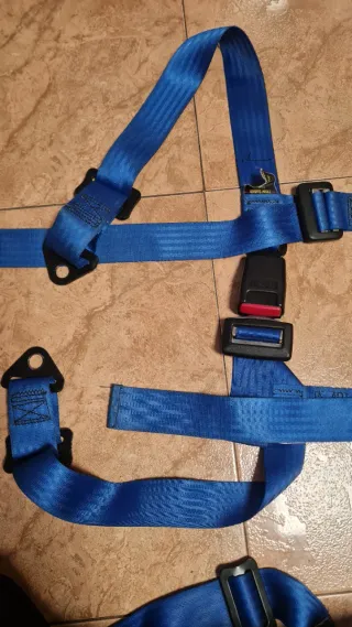 Arneses Sabelt TRW Competición Azul