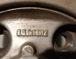 Llanta volkswagen 5683614 1k0601025r golf 1.9 tdi