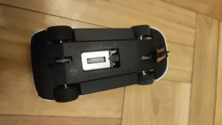 Scalextric Bugatti Blanco Coche 1