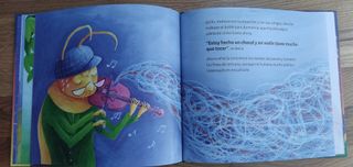 Libro " Grillo el violinista"