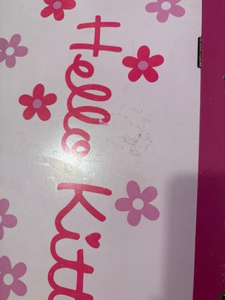 Baúl Pupitre Infantil Hello Kitty