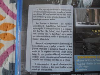 LA DALIA NEGRA,BLURAY,BRIAN DE PALMA.