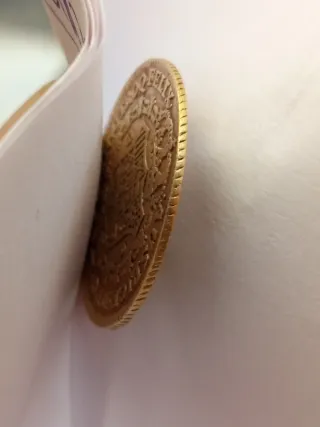 Moneda Oro 2 Escudos Carlos III 1776