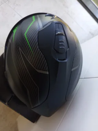 Casco Scorpion 1400 Air Negro/Verde