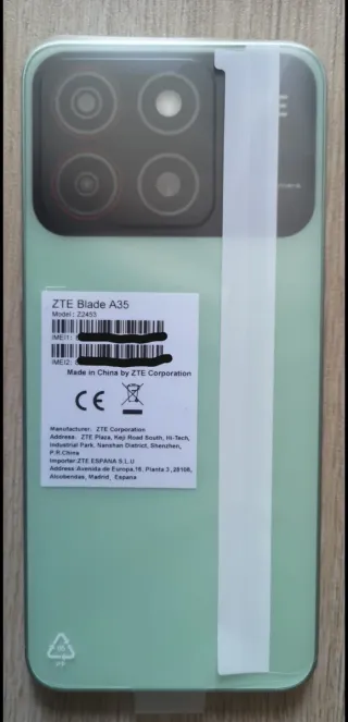 ZTE Blade A35 64GB Verde/Negro