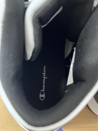 Zapatillas Champion Hombre Blancas y Negras