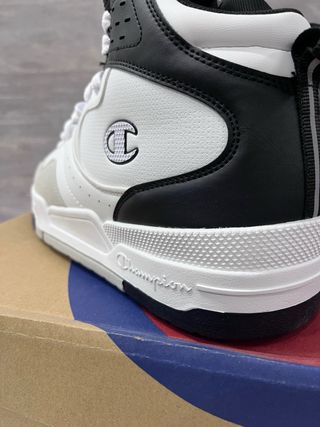 Zapatillas Champion Hombre Blancas y Negras