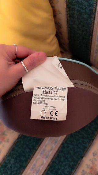 Massaggiatore collo spalle HoMedics -solo batterie