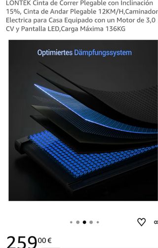 Cinta de Correr Plegable LONTEK 12KM/H