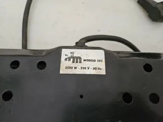 Placa vitroceramica portátil dos fuegos