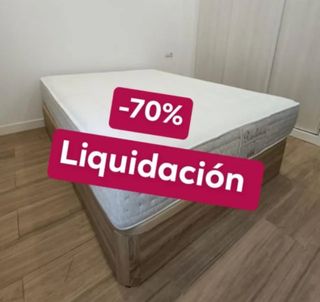 Cama completa base y colchón