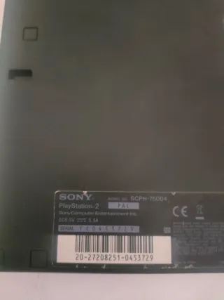 Ps2 Slim Sony Negra..LEER BIEN