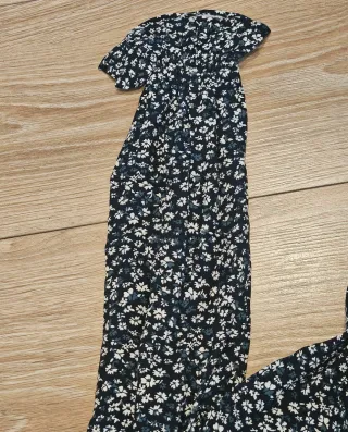 Vestido niña manga larga floral