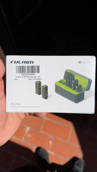Micrófono Inalámbrico FULAIM X6 Pro precintado