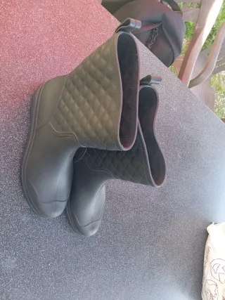 Botas de goma impermeables mujer