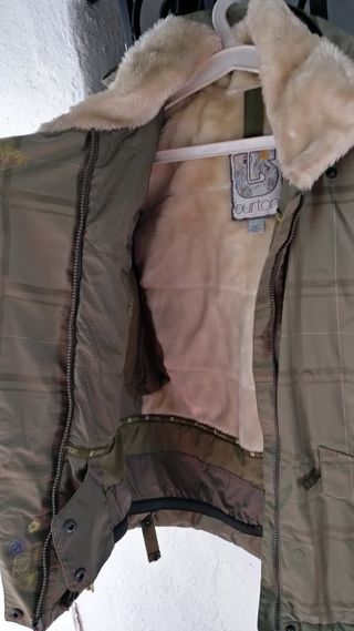 Chaqueta de esquí/snowboard a cuadros