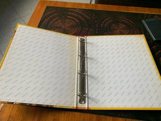 Quaderno ad anelli Blasetti anni 90/2000