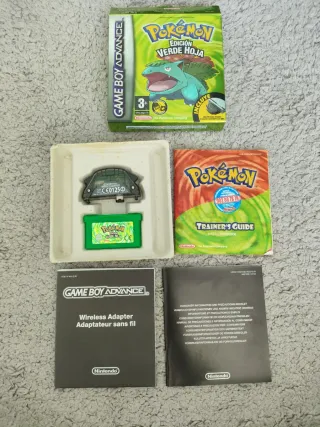 Pokémon Verde Hoja GBA