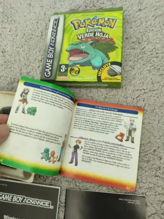 Pokémon Verde Hoja GBA