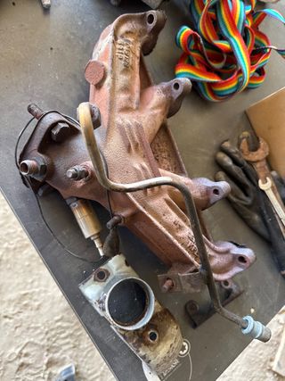 Colector escape Audi 80 gasolina + Sonda Landa