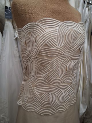 Vestido de Novia Champán/Beige