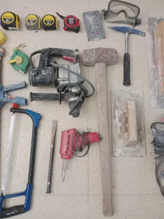 Lote Herramientas Construcción