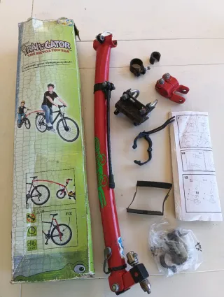 Trail Gator Barra remolque bici niño