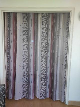 Cortinas transparentes decorativas