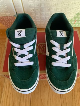 Zapatillas Vans Caldrone Verdes Talla 38