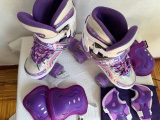 Patines Hozzen Niña con Accesorios Morado