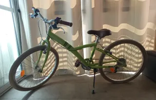 Bicicleta Btwin Poply 300 Verde 24