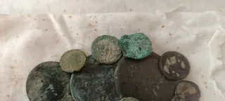 Lote 30 monedas romanas bajoimperiales. L R2