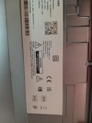 Televisor Samsung 43 1 año y medio