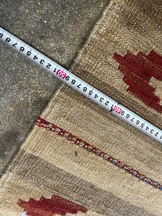 Alfombra Kilim Persa Hecha a Mano 200x50cm