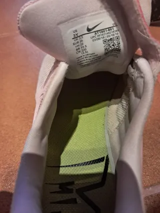 Bambas Nike niña rosa claro talla 35