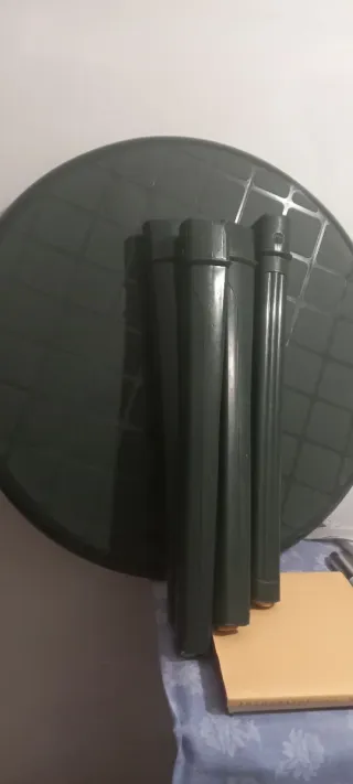 Mesa redonda  para exterior